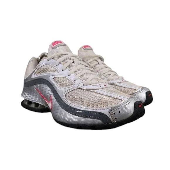 Nike Shoes Womens 8 Athletic Trainers Reax Run 5 Sport Active Comfort White Grey - Picture 1 of 14